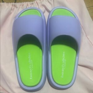 New Jslides Squish EVA Sandal Lilac/Mint Eva size 9